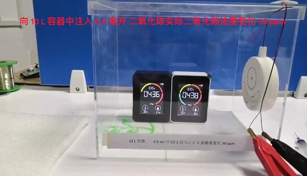 USB Charging  Quality Monitor CO2 Detector TVOC Tester Thermometer Hygrometer for Home Use