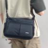 Geantă de Umăr de Afaceri de Capacitate Mare Geantă Crossbody Oxford Geantă de Navetă cu Strat Multiplu pentru Bărbați