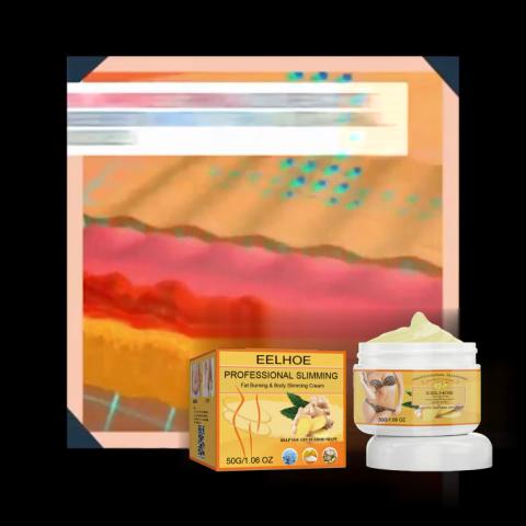 EELHOE Ginger Slimming Cream 50g - Slimming and shaping, fat burning, slimming and flattening, firming body slimming cream.