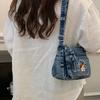 Kätzchen Bestickt Handy Tasche Jeans Tasche Damen Schulter Crossbody Tasche