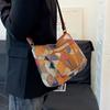 Yogodlns Women's Elegant Vintage Crossbody Bag Trendy HandBag Fashion Multi-pockets Shoulder Bag All-match Retro Crossbody Bag for Daily