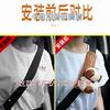 23cm Cute Cartoon Car Seat Belt Shoulder Pad Soft Plush Safety Belt Cushion Cover for Auto