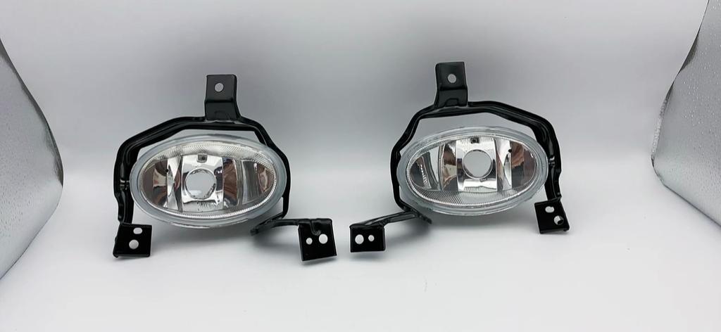 Front Bumper Lamp Cover Fog Light Housing Fit For HONDA CRV RE1 RE2 RE4 2010 2011 Car Accessories Aluminum Lamp Bowl No Bulb