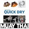 Tiger Muay Thai Kickboksing Boksing MMA UFC Fritidsshorts Gym Sport Unisex Menn Kvinner Trening Hurtigtørkende Trykk Elastisk Høy midje Trening