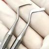 Dental Gingival Retraction Cord Packer Tool Dental Scaler Gingival Separator Scaling Instrument Double Ends