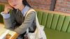 Women's Portable Drawstring Tote Bag Shoulder Crossbody Bag
