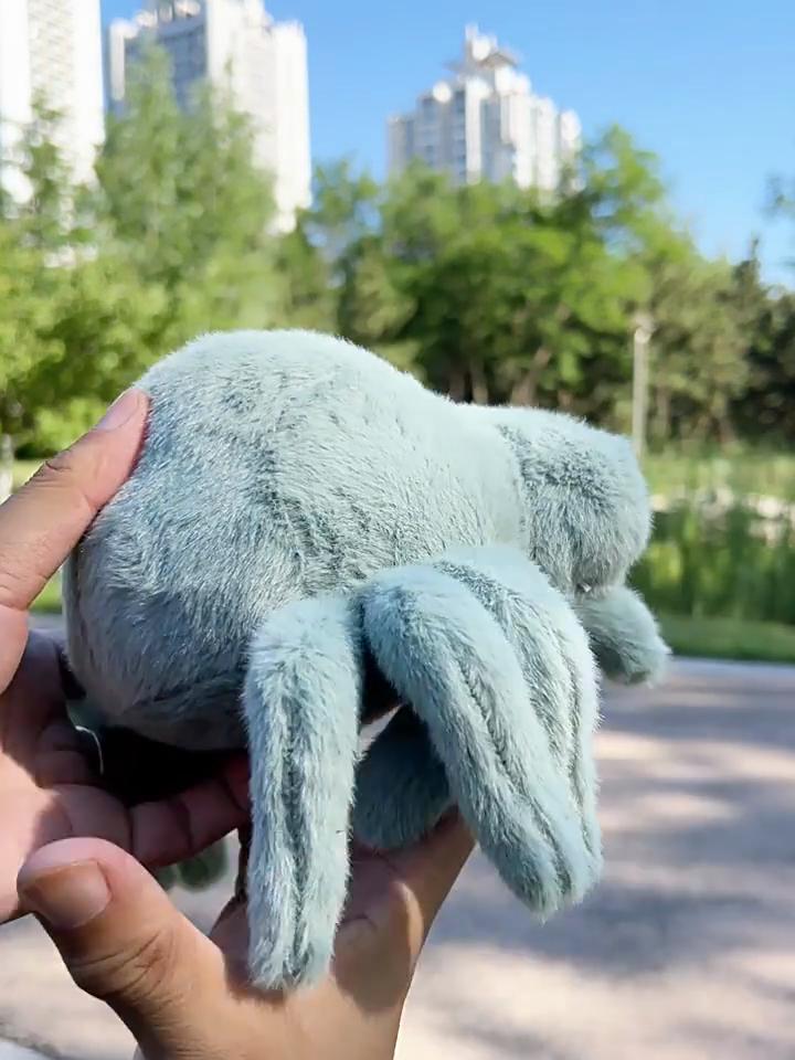 Jouet Araignée en Peluche à Quatre Yeux Pour Enfants et Adolescents Cadeau de Collection