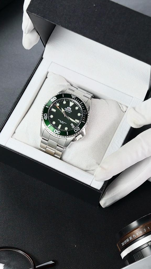 Orient Automatic Mechanical Watch with Stainless Steel Dial RA-AC0K02E10B