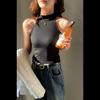 Round Neck Sleeveless Sexy Spring and Summer Camisole Tops for Women
