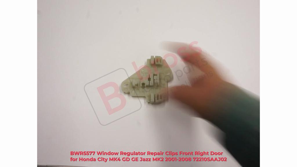 BWR5577 Window Regulator Repair Clips Front Right Door for Honda City MK4 GD GE Jazz MK2 2001-2008 72210SAAJ02