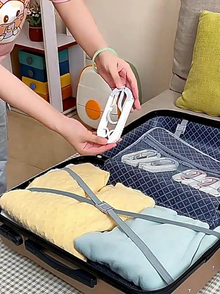 Sammenleggbar kleshenger for reise Lett klesstativ for utendørs reise