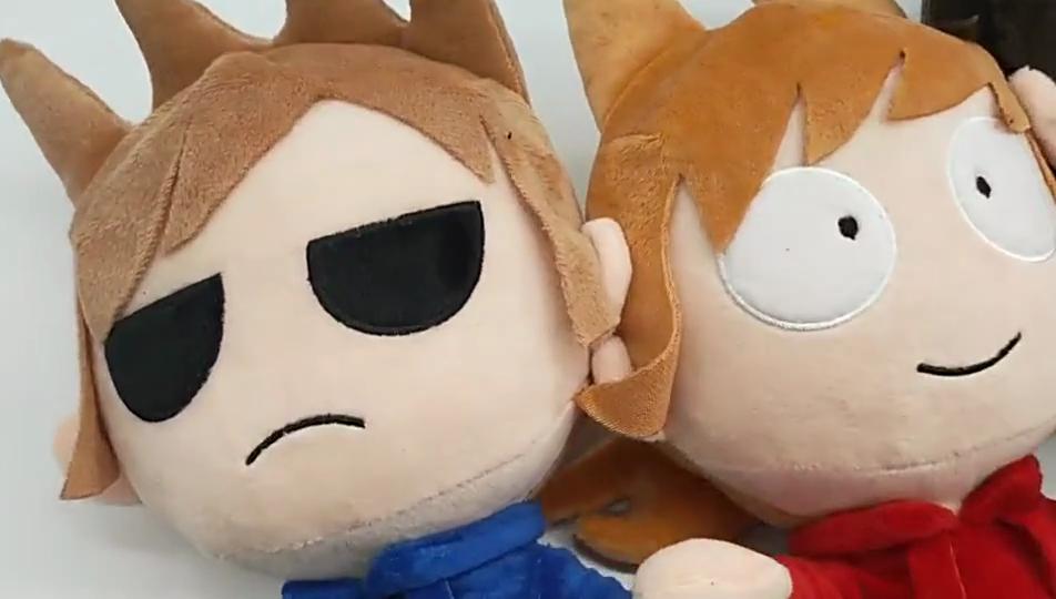Entzückende Eddsworld Plüsch Cartoon-Puppe Indoor-Plüschtier mit weichem und bequemem Stoff