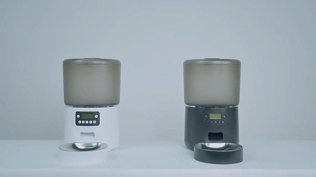 Pet Automatic Timing Feeder4LRemoteAPPCat Intelligent Feeding MachineWIFI