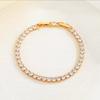 Fashionable ins style zircon bracelet is simple and suitable for daily wear