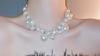 2023 Vintage French Pearl Necklace Clavicle Chain Bridal Wedding Accessory
