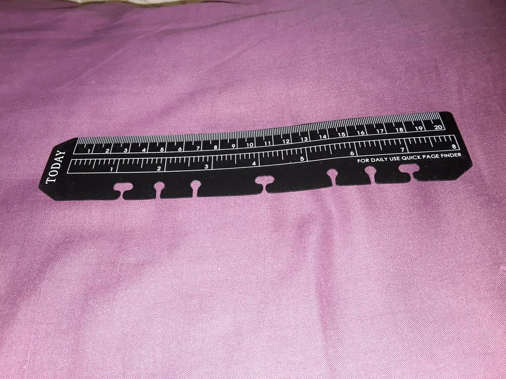 A5 A6 A7 6 Holes Spiral Planner Accessories Ruler Binder Inner Rulers School YN