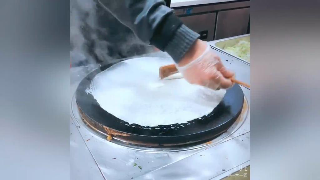 1/1 Set Crêpesverteiler Hitzebeständig Gratfrei Antihaftend Zeitsparend Kratzfest Bambuslibelle Eierkuchenschaber Haushaltsbedarf