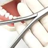 Pinza Weingart linguale ortodontica dentale a manico lungo Pinza piegatubi per filo dentale angolata a 60 gradi (16CM) Strumenti del dentista