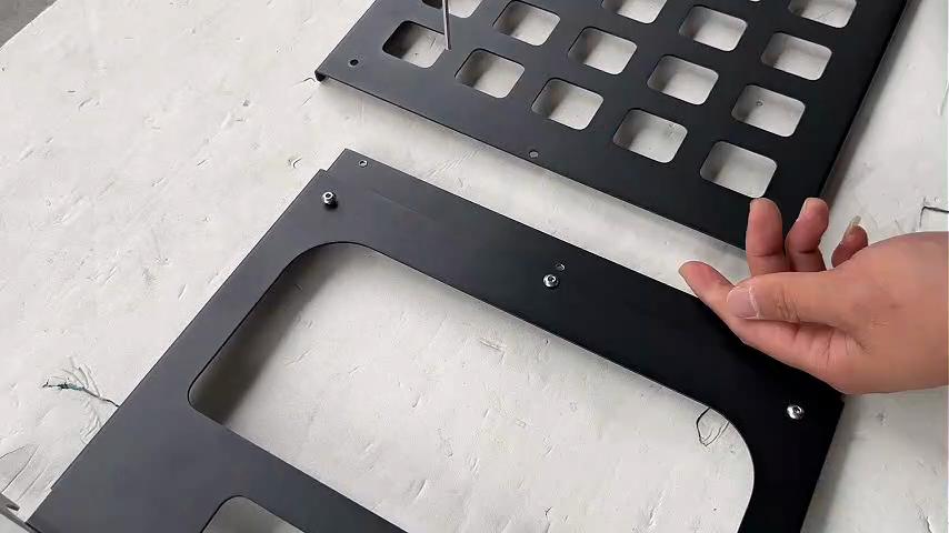 Top Front Roof Rack Shelf Luggage Storage Carrier Shelf For Jeep Wrangler JL For JT Gladiator 2018 Up Interior Accessories ( Iron)