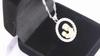 Elegante Gioiello Rotondo in Zirconia Tema Madre e Figlio per Regalo Festa della Mamma in Oro e Argento