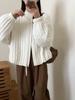 Koreanischer O-Ausschnitt Leichte Baumwolljacke Damen Winter Locker Reißverschluss Parkas Mantel Mode Oberbekleidung Damen Wintermantel
