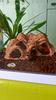 Cichlid Hiding Cave Aquarium Mountain Hideout, Rock Look Tunnel Fish Hide, Shrimp Betta Accessory Shelter for Pleco Tanks Decoration Decorative