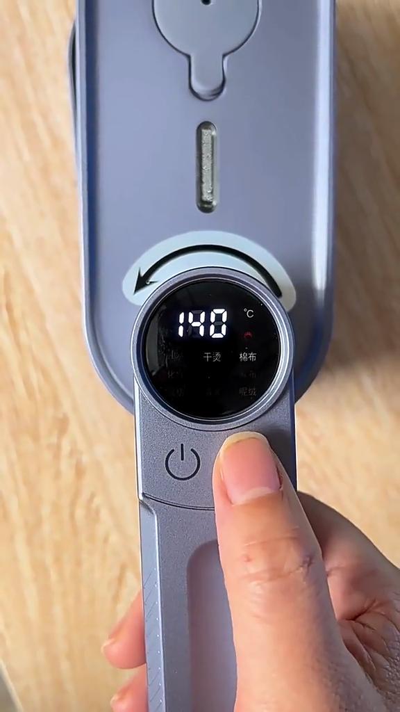 Portable Mini Travel Steam Iron for Clothes 8 Mode Adjustment Temperature and Wet/Dry Ironing Option with 180 Degree Rotation Travel Steamer