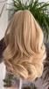 LISI HAIR Synthetic Short Wave Claw Clip In Ponytail Hair Ponytail Extension 12Inch Blonde Pony Tail For Women Daily Party