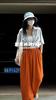 Johnature Summer Korean Lazy Loose Wide-leg Pants Casual Waisted Stretch Draped Sunscreen Trousers For Women