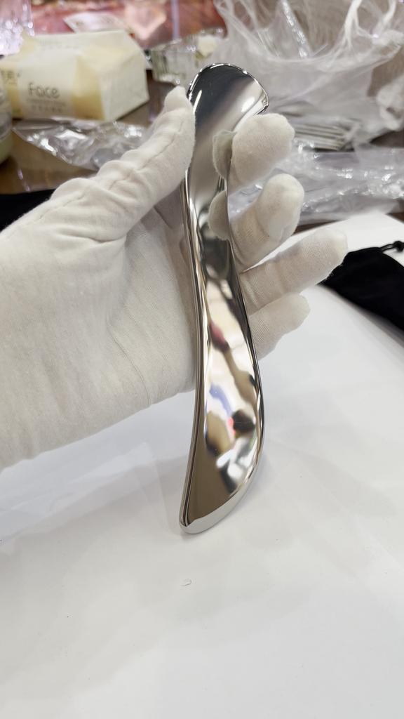 Gua Sha Nerezová ocel Gua Sha Škrabka Grade Nástroj pro fascii pro masírování Lymfodrenážní masážní přístroj Celotělová masáž celulitidy pro nohy, záda, obličej