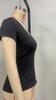 Spring and Summer Solid Color Slim-fit Short-sleeved T-shirt Tops for Women