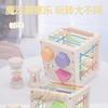 Montessori Wooden Block Set For Toddlers Infant Development And Learning