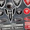Waterproof Reflective for Yamaha Motorcycle Stickers for Cars Bikes Helmets Fuel Tanks Durable Decorative Vinyl Decals