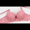 Sexy Lace Lingerie Set with Underwire Bra for Support and Side Boob Reduction Breathable Thin Bra and Comfortable Panties