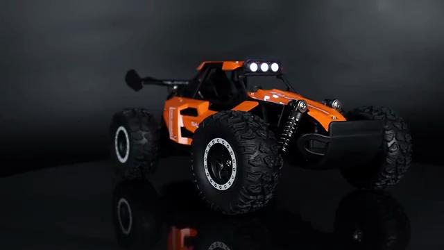 1:16 2WD Metal RC Truck High-Speed up to 20km/h 2.4GHz Alloy Body with USB Rechargeable Battery Ideal Gift for Halloween Christmas Thanksgiving