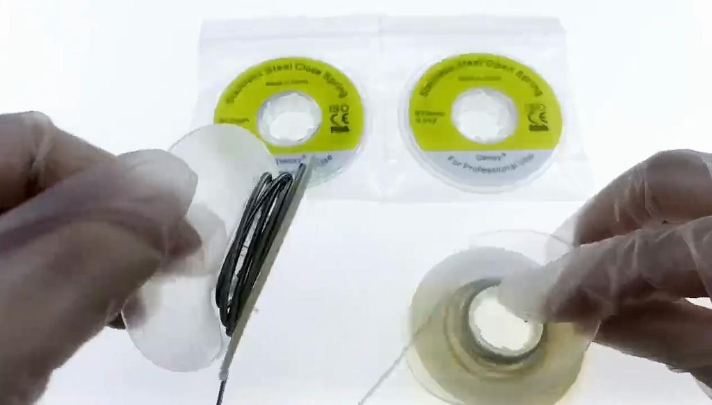 1 Pcs Orthodontic Close/Open Spring Dental Stainless Steel Coil Spring