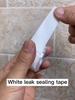 Snelhechtende Siliconentape - Sterke, Waterdichte & Lekvrije Zelfklevende Afdichtmiddel voor Keuken- & Rioleringsbuizen, Wit