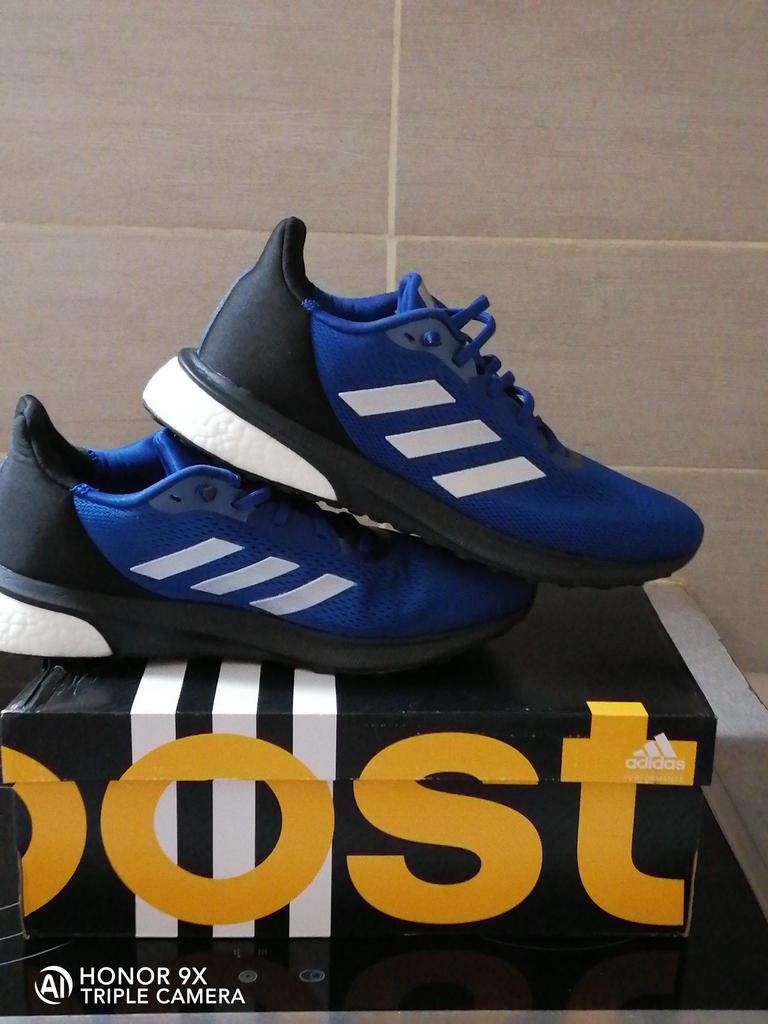 Adidas ASTRARUN M Boost Bounce - Мужские кроссовки Синие кроссовки EG5840  Спортивная обувь ORIGINAL купить недорого — выгодные цены, бесплатная  доставка, реальные отзывы с фото — Joom