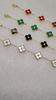 Four-leaf Clover Bracelet Single-sided Lucky Mother-of-pearl Titanium Steel Fashion Bracelet High-end Non-fading Hand Jewelry