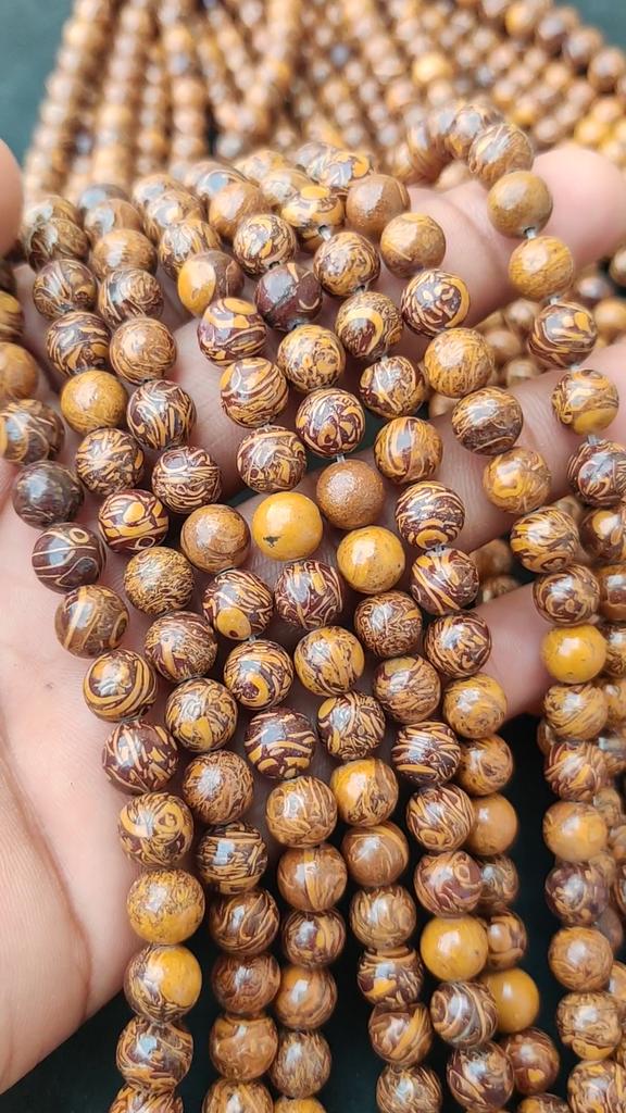 Бусины яшмы высшего качества из натуральной кожи слона Мариам, бусины из драгоценных камней, свободные бусины длиной 14–15 дюймов, бусины размером 6 мм, 8 мм, 10 мм.