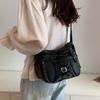 Denim Bag Women's Vintage Shoulder Bag Large Capacity Crossbody Bag
