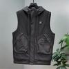 Übergröße 5XL-11XL Mode Herbst Winter Warme Ärmellose Weste Herren Übergröße Oberbekleidung Dicke Winter Herrenjacke mit Kapuze