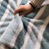 Thickened Absorbent Bath Towel Soft Face Towel Two-Color Striped Bath Towel Towel for Home Bathroom