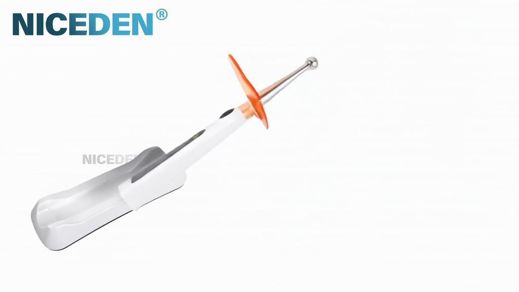 Niceden 1S Dental Curing Light Wireless LED Cure Lamp Max 2400mW/cm² Dental LED Lamp Light Cure