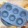 6 Hole Flower Shape Silicone Cupcake Mold Bread Moulds Cake Molds DIY Bakery Supplies Food Grade Baking Tools