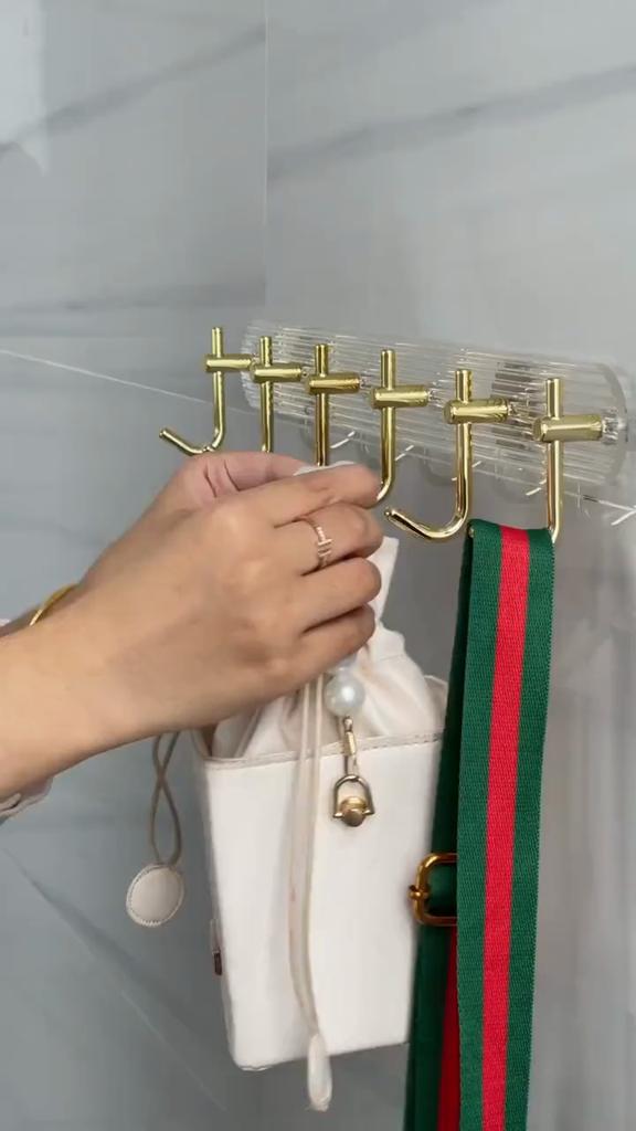 Crochets de salle de bains de luxe, or argent, crochet mural sans perçage, porte-sac à serviettes auto-adhésif, cintre sans poinçon pour vêtements