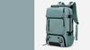 Men's Large Capacity Travel Backpack with Shoe Compartment, 17.3-Inch Laptop Bag, Adjustable Shoulder Straps, Multiple Zippered Pockets