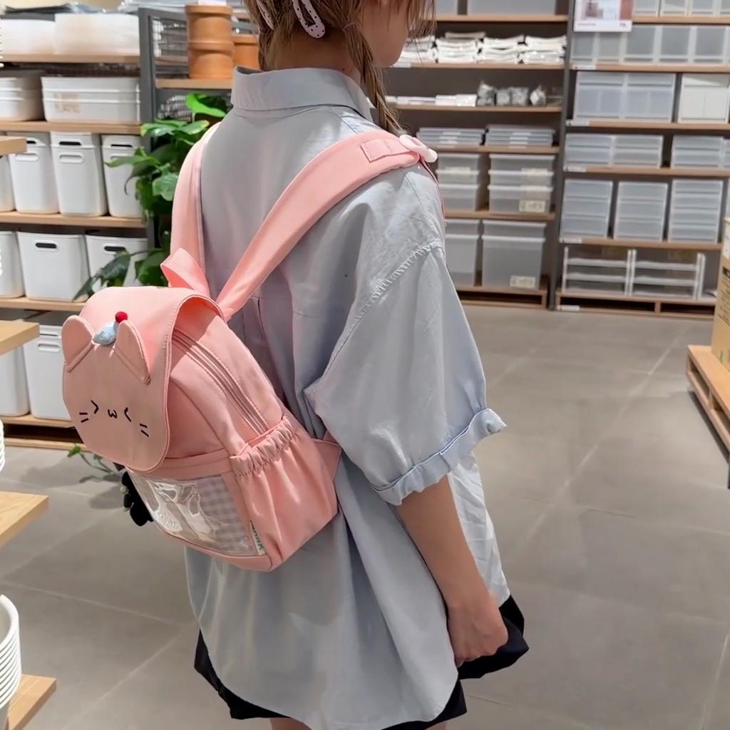 Student Schoolbag Cartoon Backpack Lightweight Backpack
