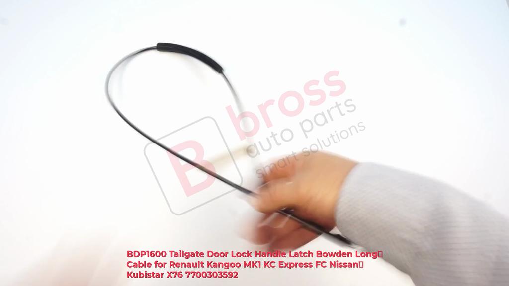 BDP1600 Heckklappe Türgriff Schloss Riegel Bowden Langes Kabel für Renault Kangoo MK1 KC Express FC Nissan Kubistar X76 7700303592