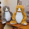 Plush Cat Toy Pillow With Pp Cotton Fill For Girls And Kids Comfort